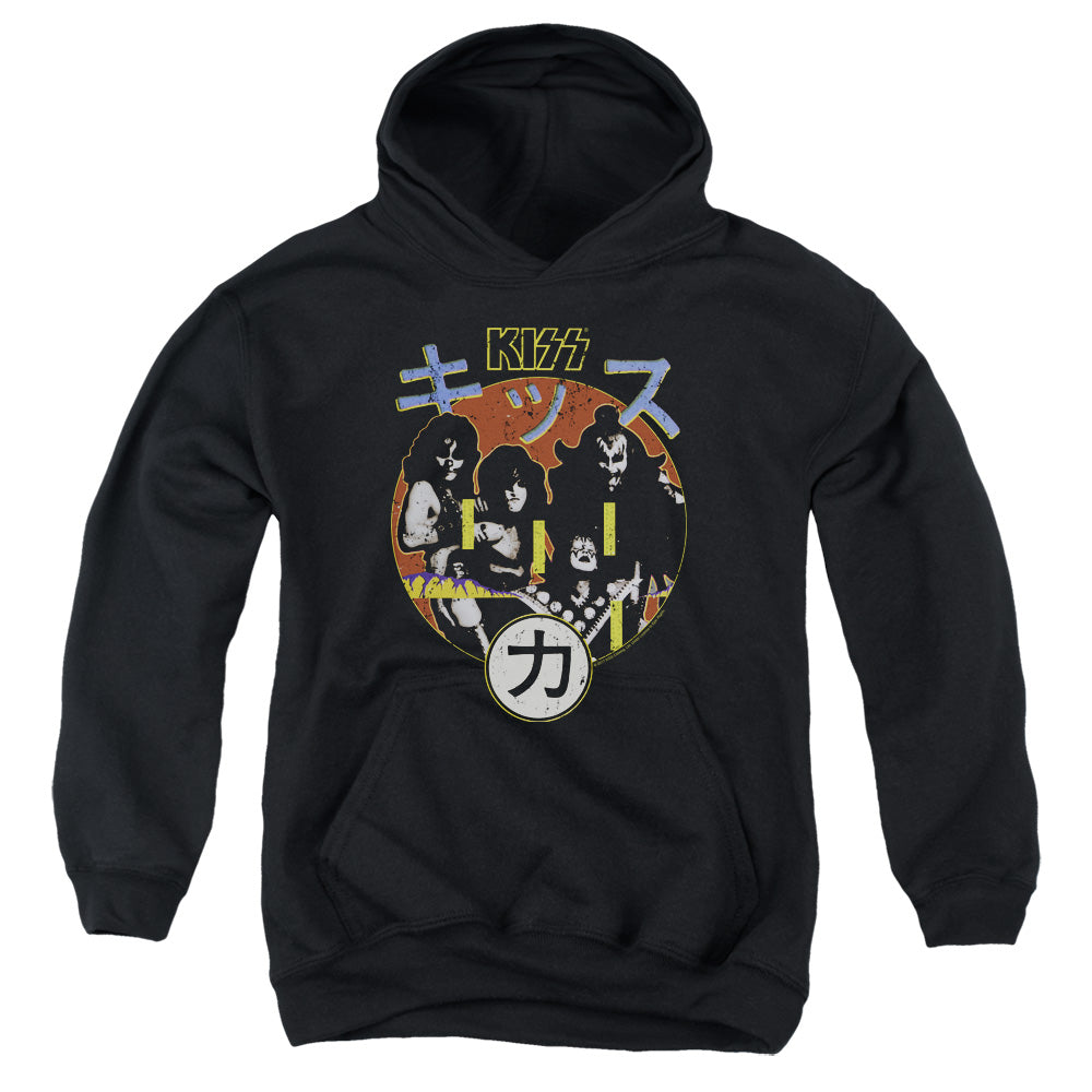 KISS Hotter Cover Kids Youth Hoodie Black