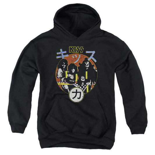 KISS Hotter Cover Kids Youth Hoodie Black