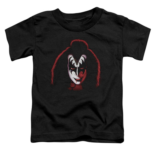 KISS Gene Simmons Cover Toddler Kids Youth T Shirt Black