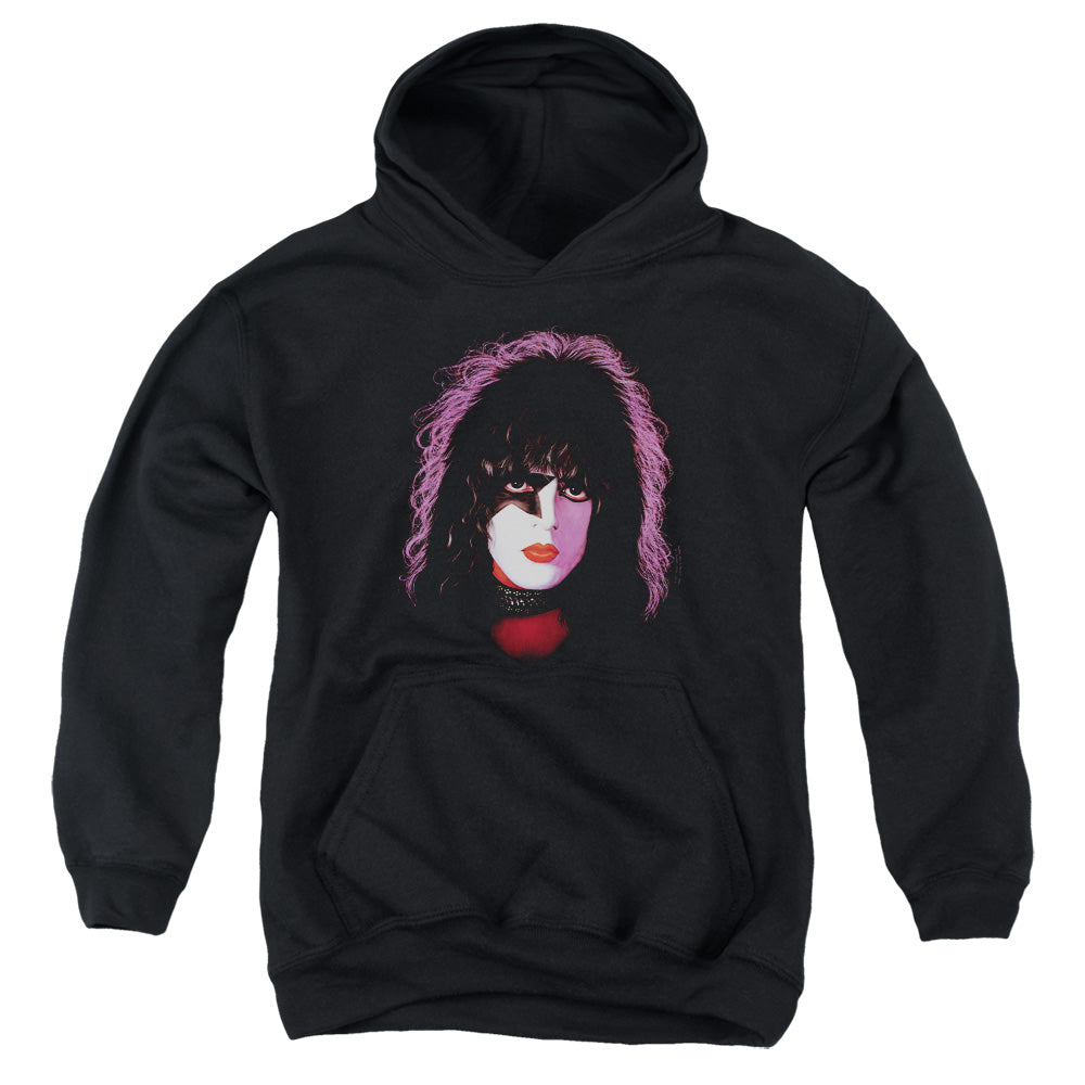 KISS Paul Stanley Cover Kids Youth Hoodie Black