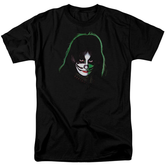 KISS Peter Criss Cover Mens T Shirt Black