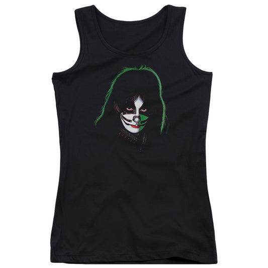 KISS Peter Criss Cover Womens Tank Top Shirt Black