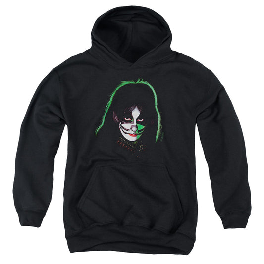 KISS Peter Criss Cover Kids Youth Hoodie Black