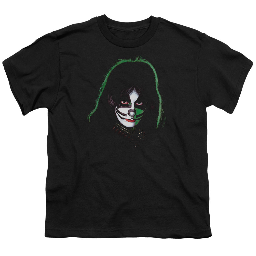 KISS Peter Criss Cover Kids Youth T Shirt Black