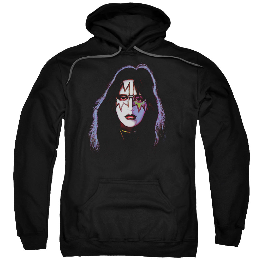 KISS Ace Frehley Cover Mens Hoodie Black