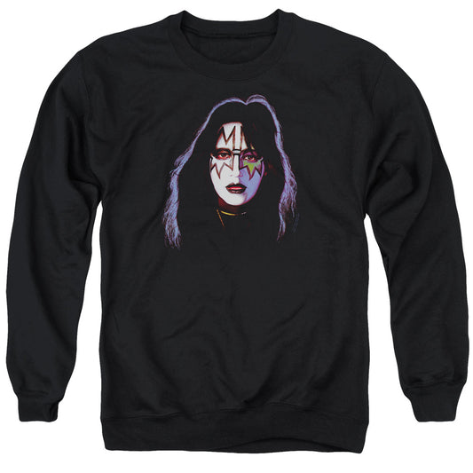 KISS Ace Frehley Cover Mens Crewneck Sweatshirt Black