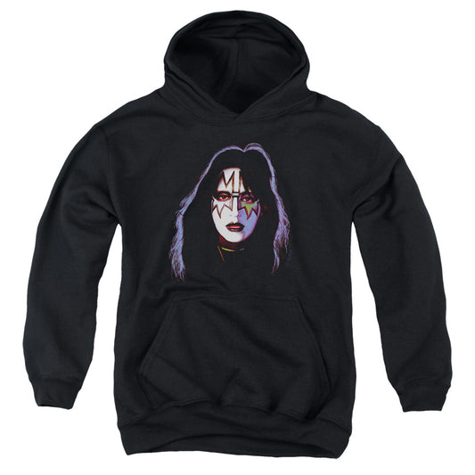 KISS Ace Frehley Cover Kids Youth Hoodie Black