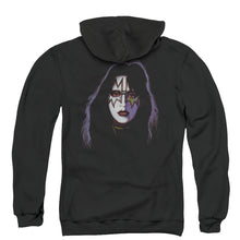 Load image into Gallery viewer, KISS Ace Frehley Cover Back Print Zipper Mens Hoodie Black