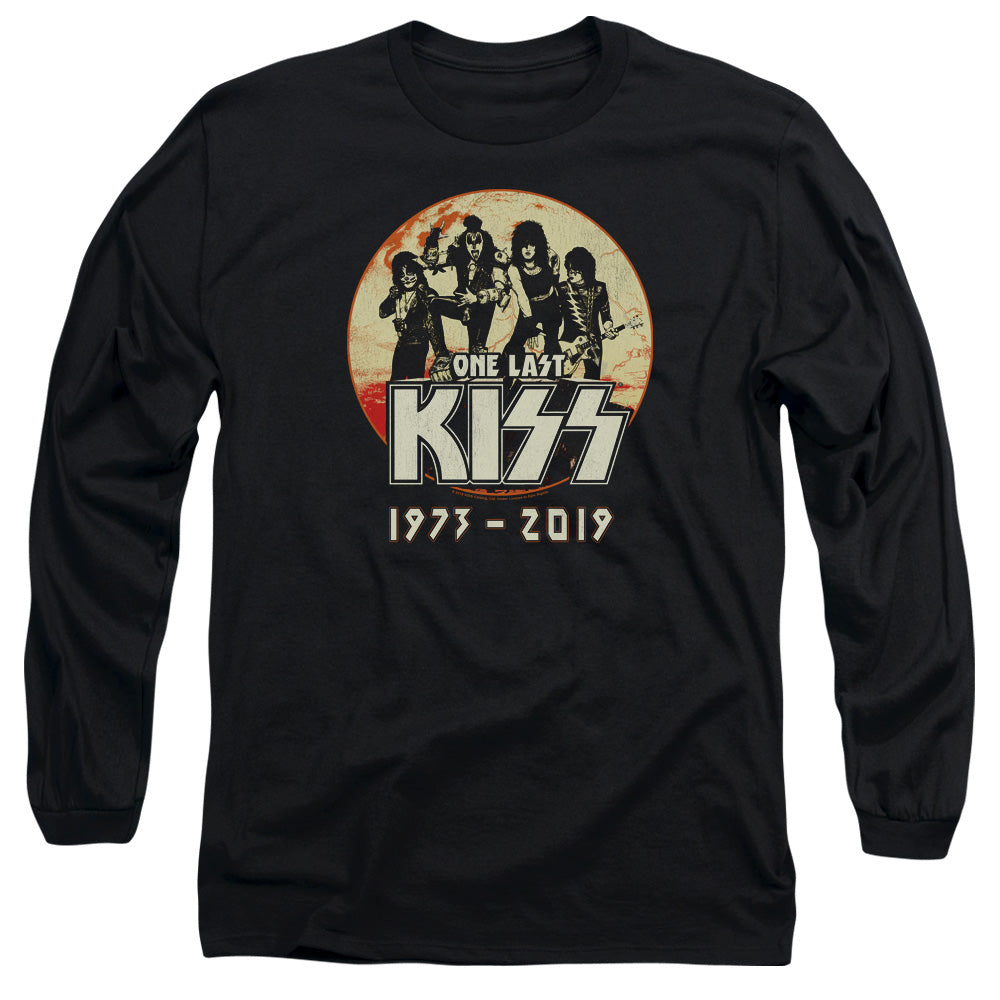 KISS 1973-2019 Mens Long Sleeve Shirt Black