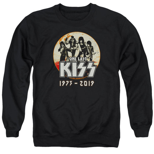 KISS 1973-2019 Mens Crewneck Sweatshirt Black