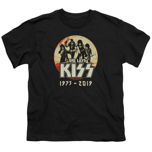 KISS 1973-2019 Kids Youth T Shirt Black