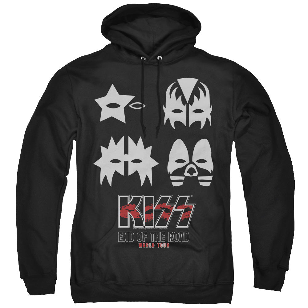 KISS End Of The Road Mens Hoodie Black