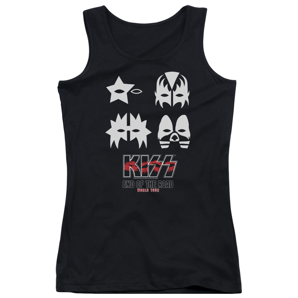 KISS End Of The Road Womens Tank Top Shirt Black