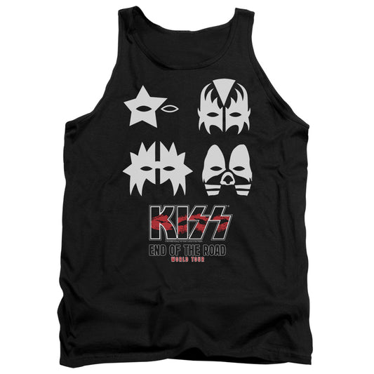 KISS End Of The Road Mens Tank Top Shirt Black