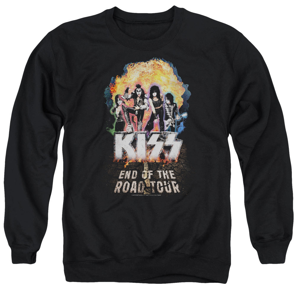 KISS Boom Mens Crewneck Sweatshirt Black