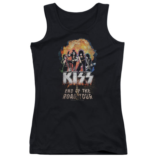 KISS Boom Womens Tank Top Shirt Black