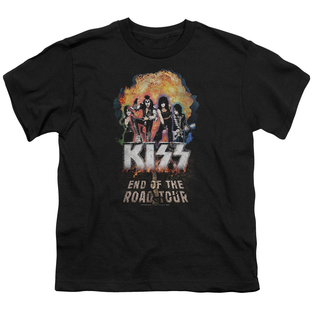 KISS Boom Kids Youth T Shirt Black