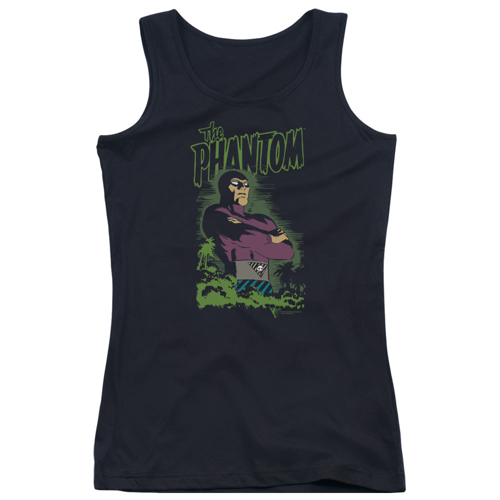 Phantom Jungle Protector Womens Tank Top Shirt Black