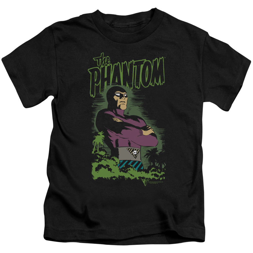 Phantom Jungle Protector Juvenile Kids Youth T Shirt Black