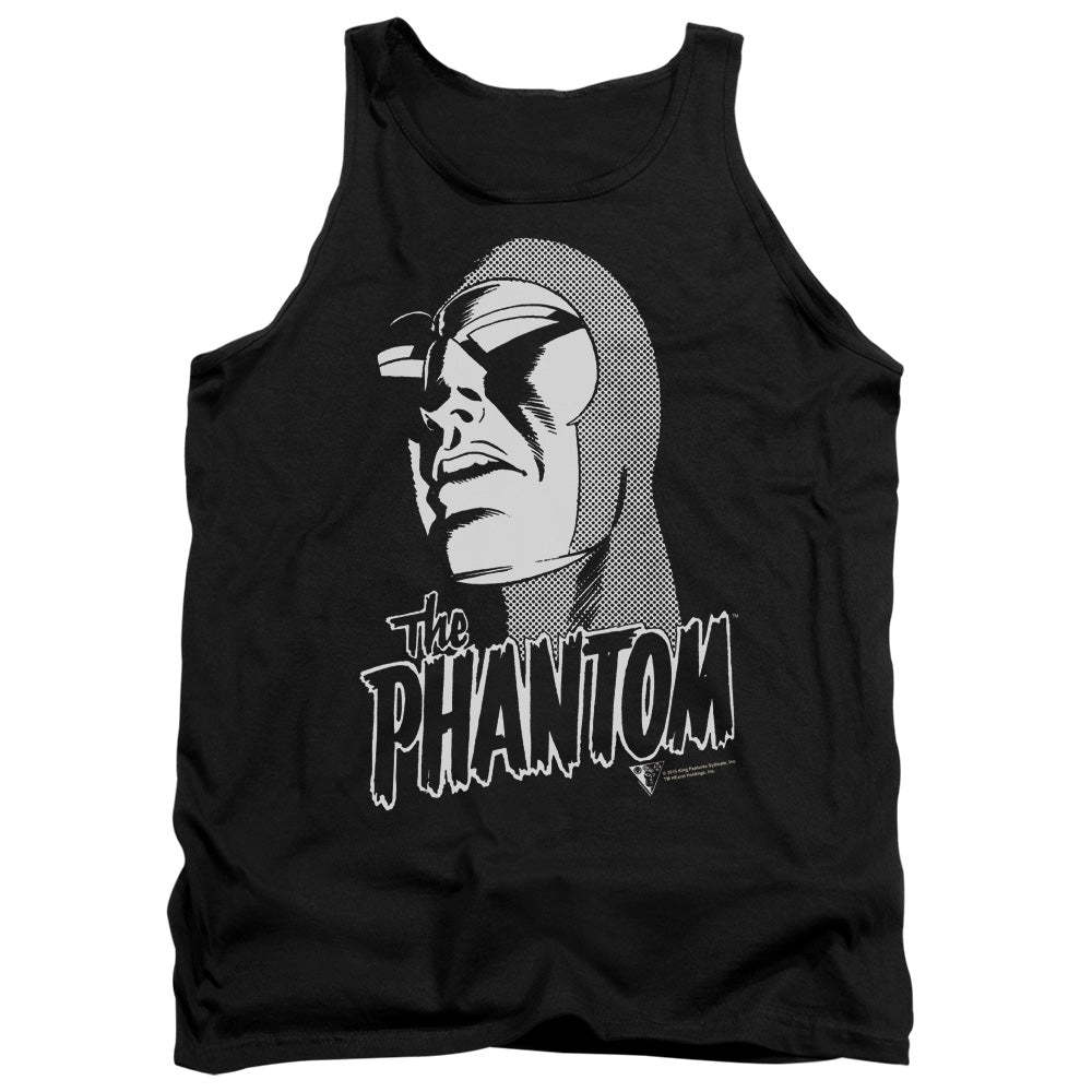 Phantom Inked Mens Tank Top Shirt Black