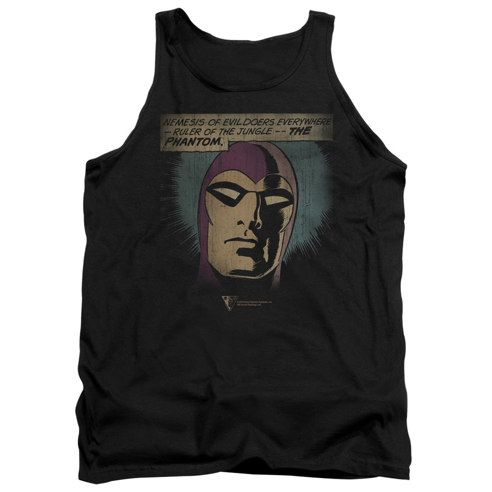 Phantom Evildoers Beware Mens Tank Top Shirt Black