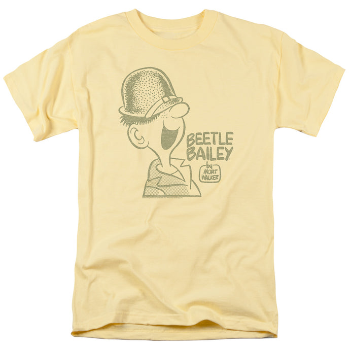 Beetle Bailey Vintage Beetle Mens T Shirt Banana
