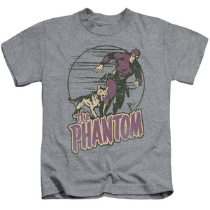 Phantom Phantom and Dog Juvenile Kids Youth T Shirt Athletic Heather