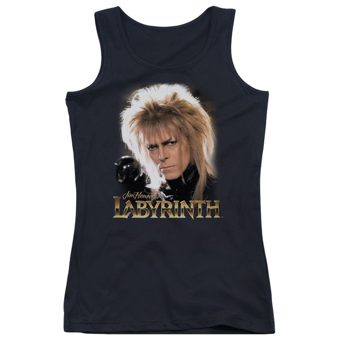 Labyrinth Jareth Womens Tank Top Shirt Black