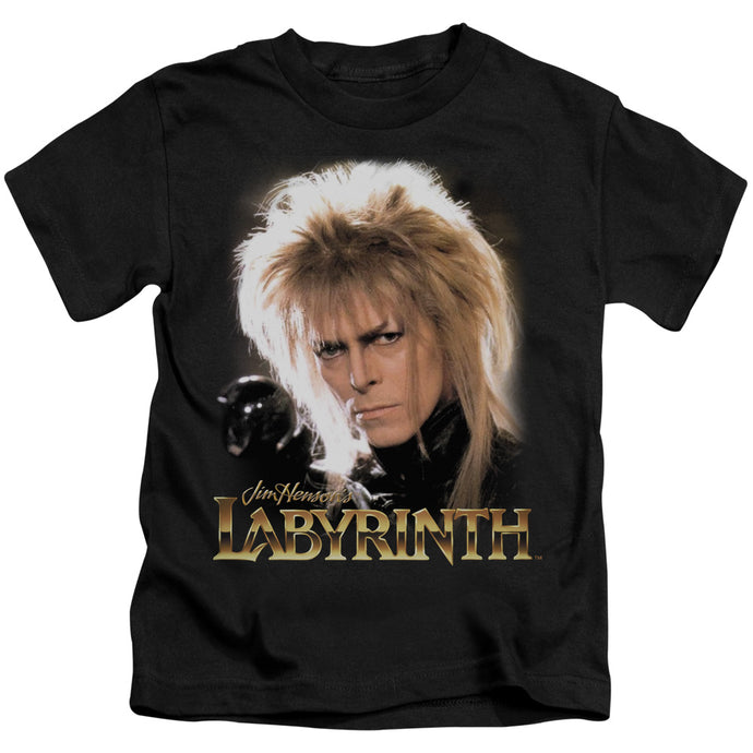 Labyrinth Jareth Juvenile Kids Youth T Shirt Black