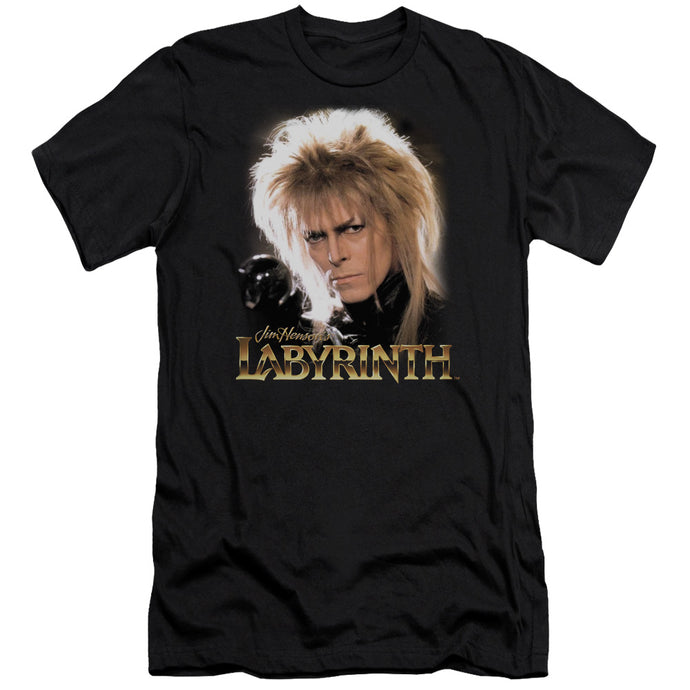 Labyrinth Jareth Premium Bella Canvas Slim Fit Mens T Shirt Black