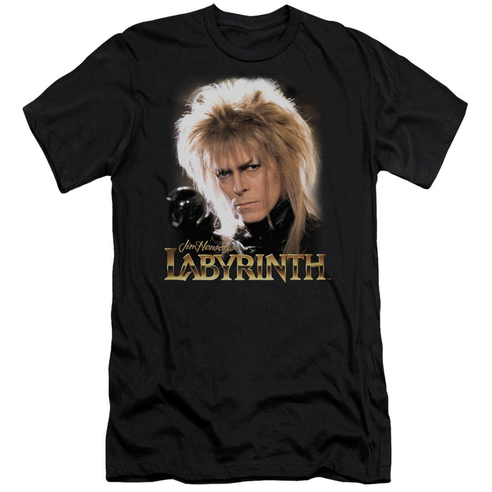 Labyrinth Jareth Slim Fit Mens T Shirt Black
