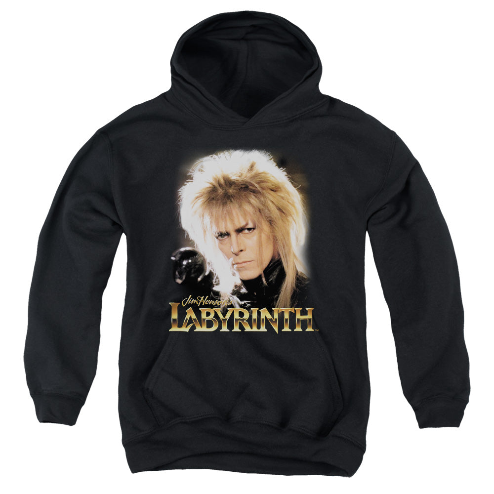 Labyrinth Jareth Kids Youth Hoodie Black