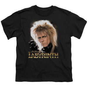 Labyrinth Jareth Kids Youth T Shirt Black