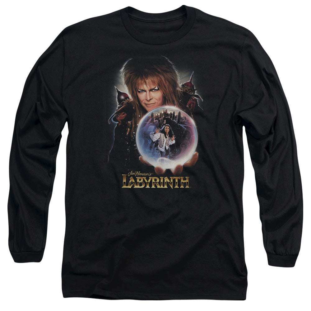 Labyrinth I Have a Gift Mens Long Sleeve Shirt Black