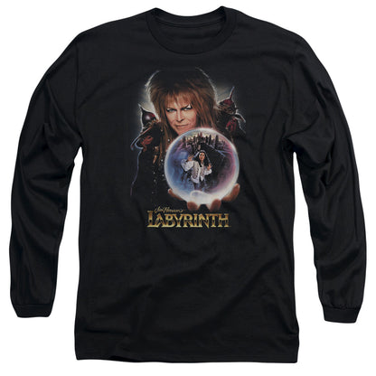 Labyrinth I Have a Gift Mens Long Sleeve Shirt Black