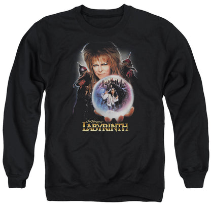 Labyrinth I Have a Gift Mens Crewneck Sweatshirt Black