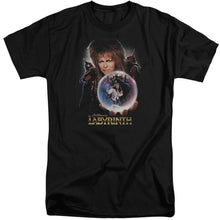 Load image into Gallery viewer, Labyrinth I Have a Gift Mens Tall T Shirt Black