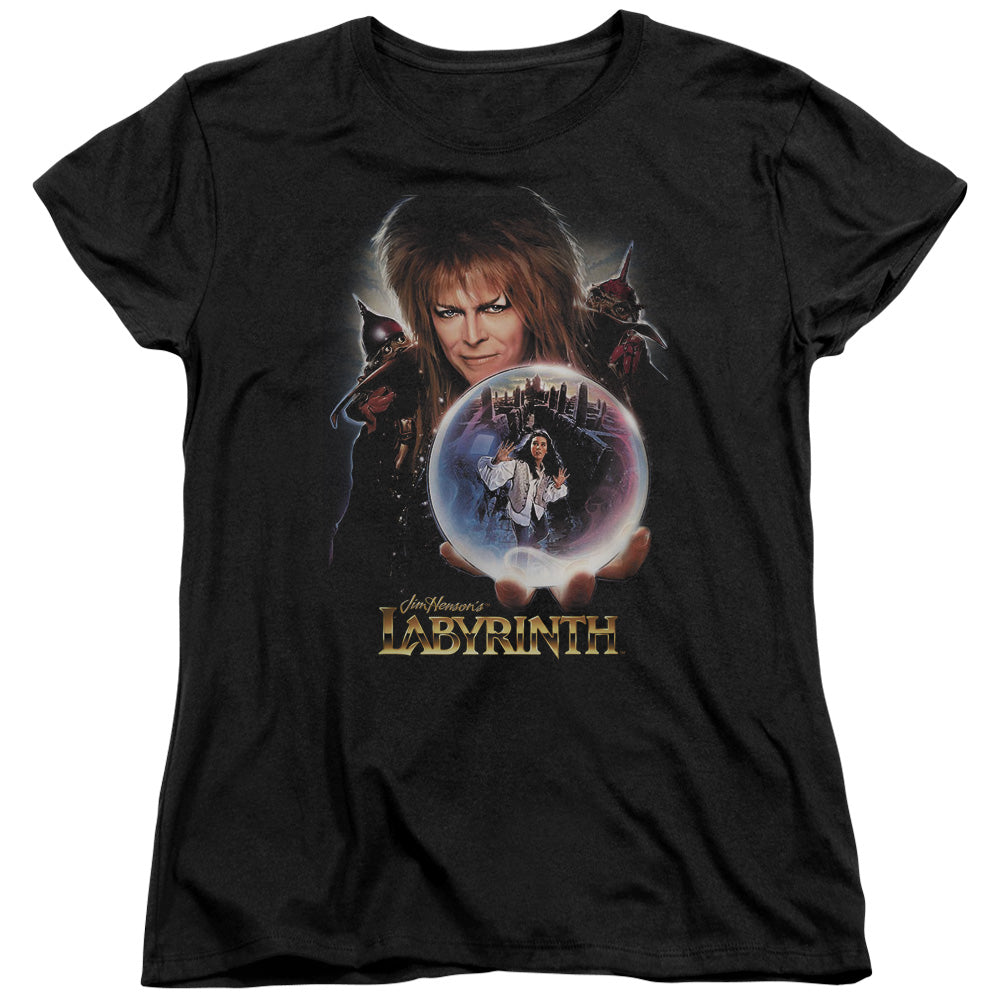 Labyrinth I Have a Gift Womens T Shirt Black