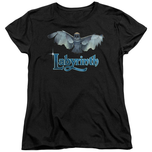 Labyrinth Title Sequence Womens T Shirt Black