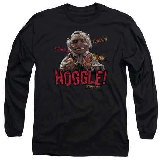 Labyrinth Hoggle Mens Long Sleeve Shirt Black