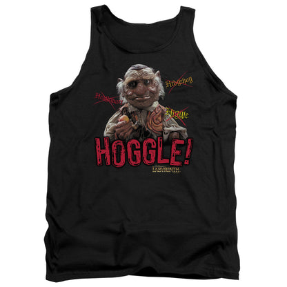 Labyrinth Hoggle Mens Tank Top Shirt Black