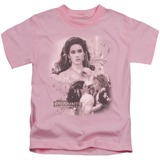 Labyrinth Sarah Juvenile Kids Youth T Shirt Pink