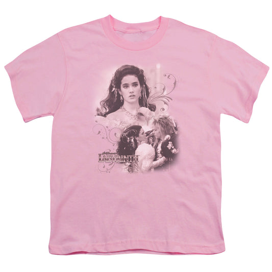 Labyrinth Sarah Kids Youth T Shirt Pink