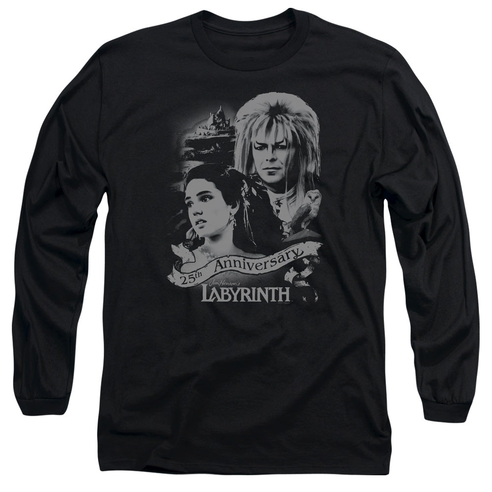 Labyrinth Anniversary Mens Long Sleeve Shirt Black
