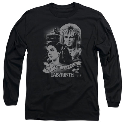 Labyrinth Anniversary Mens Long Sleeve Shirt Black