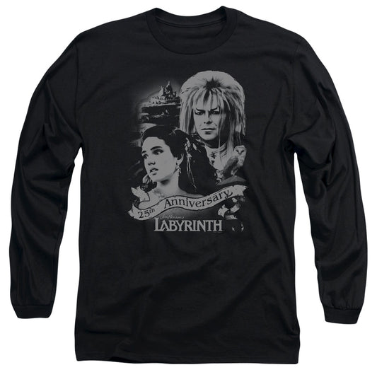 Labyrinth Anniversary Mens Long Sleeve Shirt Black