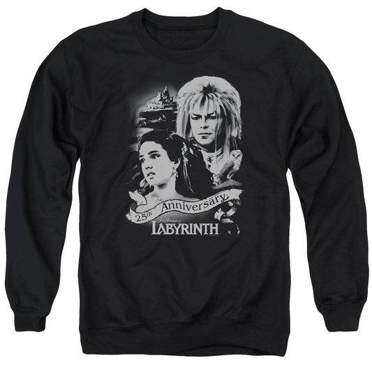 Labyrinth Anniversary Mens Crewneck Sweatshirt Black