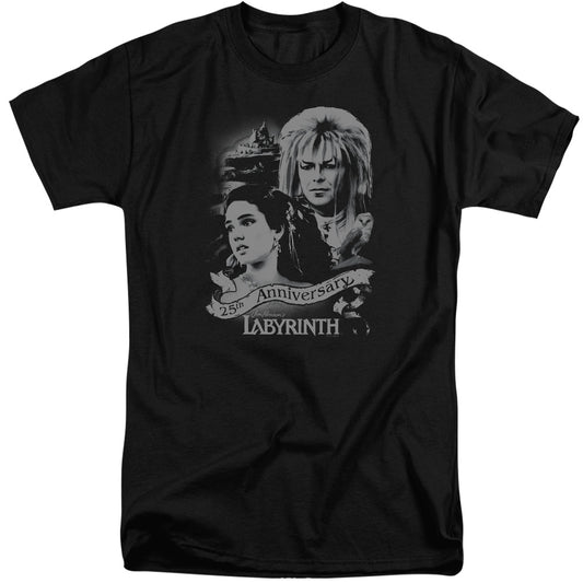 Labyrinth Anniversary Mens Tall T Shirt Black