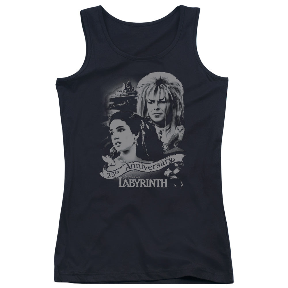 Labyrinth Anniversary Womens Tank Top Shirt Black