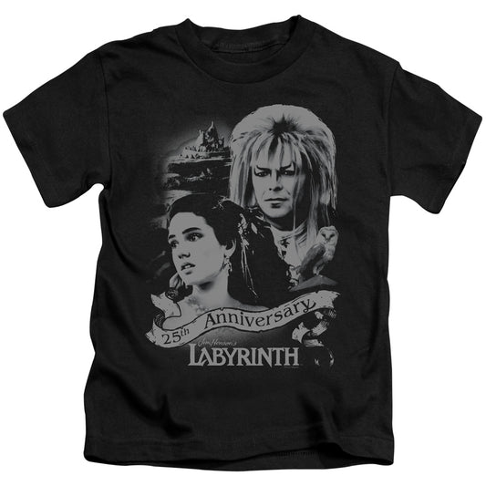 Labyrinth Anniversary Juvenile Kids Youth T Shirt Black